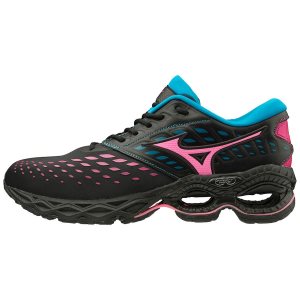Mizuno Wave Creation Ls Lights Αθλητικα Παπουτσια Ανδρικα - Μαυρα